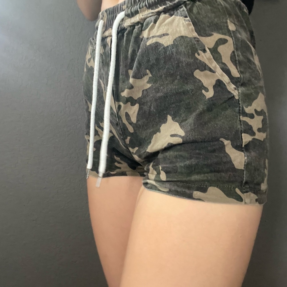 Women’s camo shorts